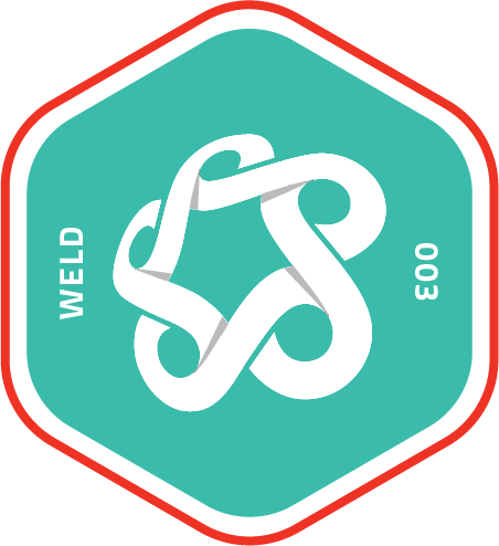 WELD 003 Badge